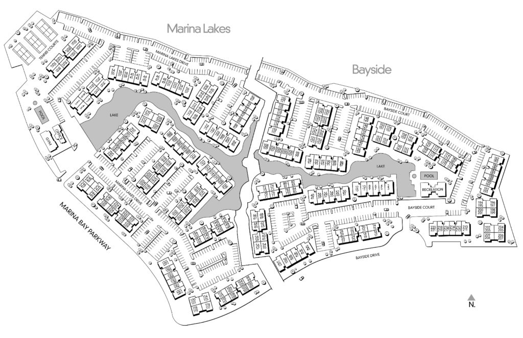 Community Map Marina Bay Community Association